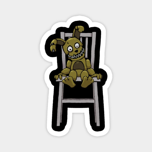 Five Nights at Freddy's - FNAF4 - Plushtrap Magnet by Kaiserin