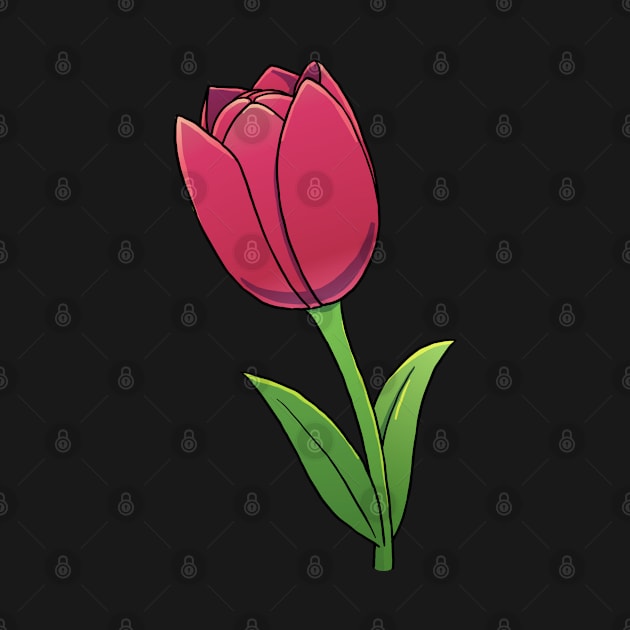 Tulip Flower Lover by Graphic Garden