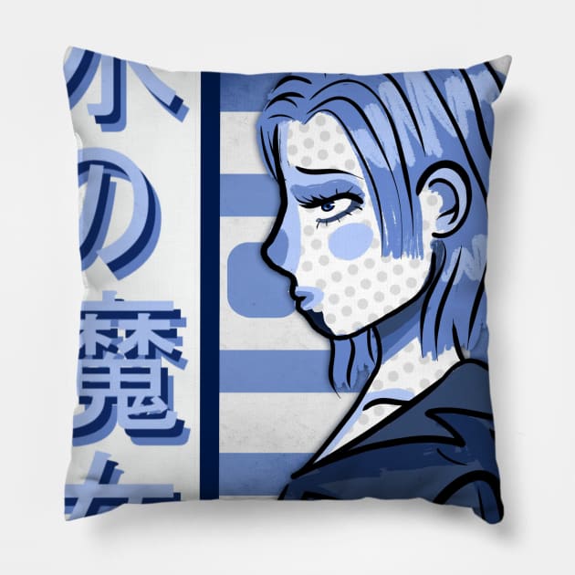 Water Witch Pillow by Mqed