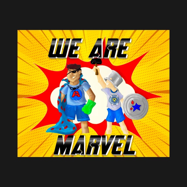 We Are Marvel Pod Full Logo by We Are Marvel Pod