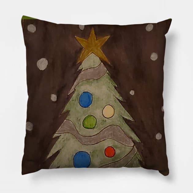 Oh Christmas Tree Pillow by etherealwonders