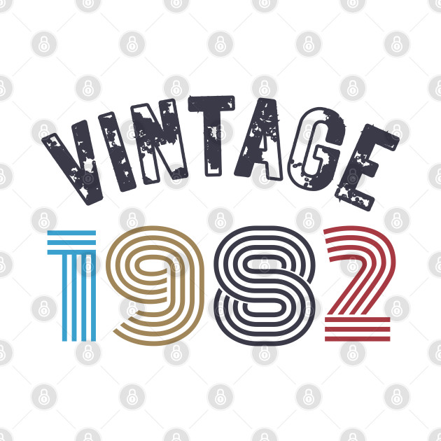 Vintage 1982 by oneduystore