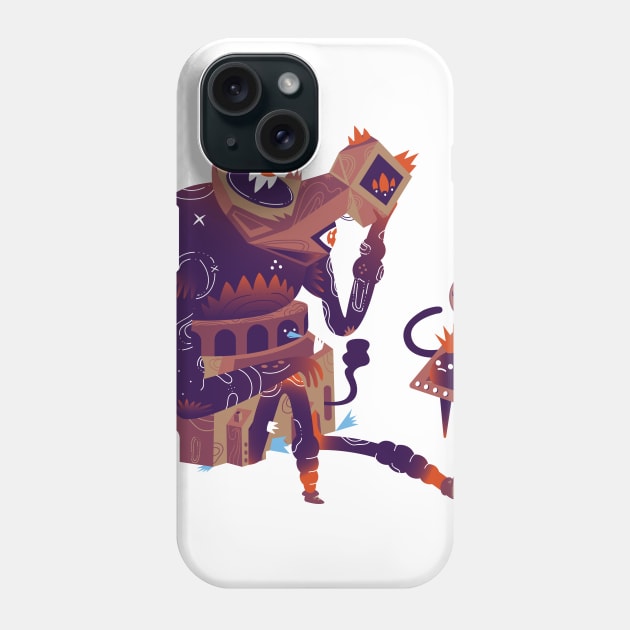 Day Dreamer feat Lost Traveler Phone Case by Galekto