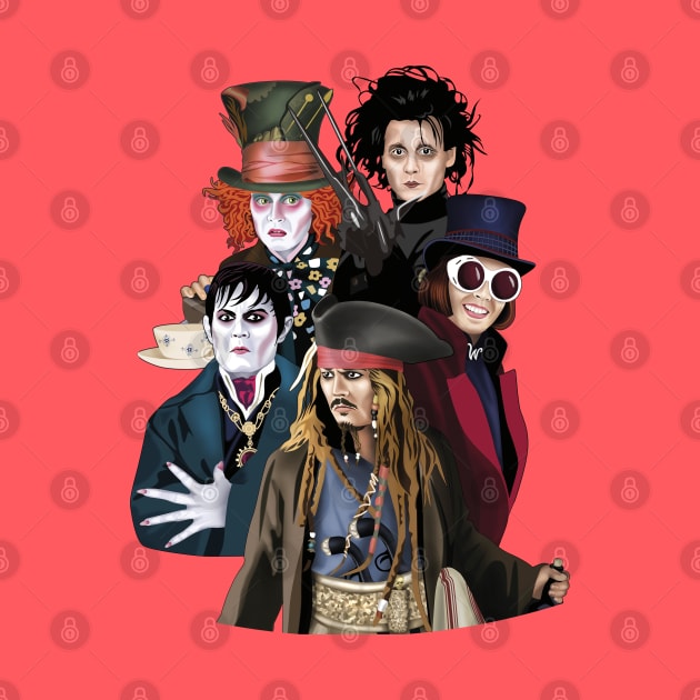 FANTASTIC Depp by Tiro1Linea