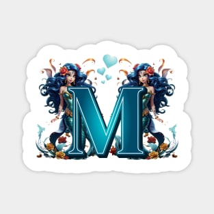 Mermaid Alphabet The Letter M Magnet