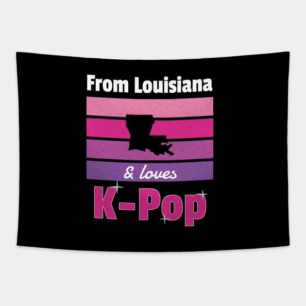 From Louisiana and loves K-Pop Tapestry by WhatTheKpop