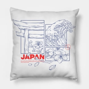Japanese icon Pillow