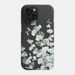 Standing Eucalyptus Leaves Phone Case