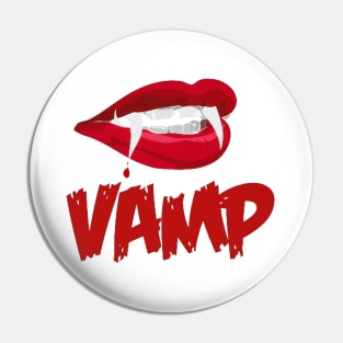 Vamp Teeth Pin