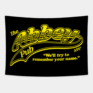 Abbey Pub NYC - "Cheers" style design. Tapestry