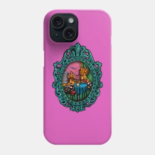 Kitsch Cameo: Trashy Hoopoes on a Bizarre Date Phone Case