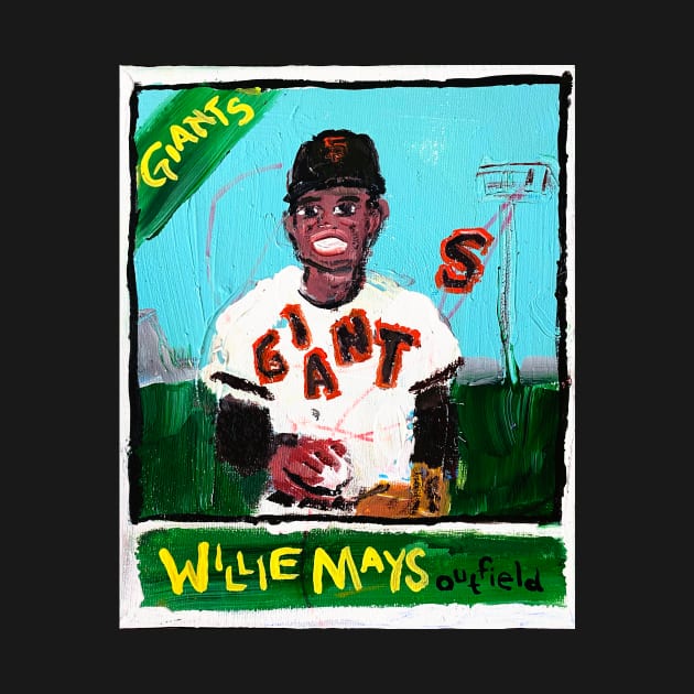 Willie Mays by ElSantosWorld