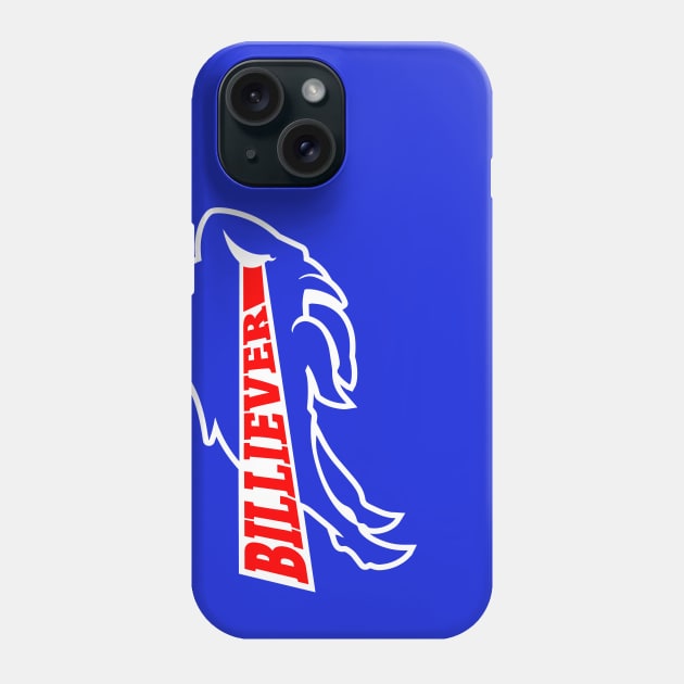 WNY Pride - Billiever - Buffalo Football Phone Case by Vector Deluxe