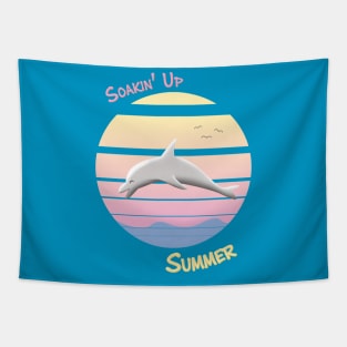 Summer Dolphin Tapestry