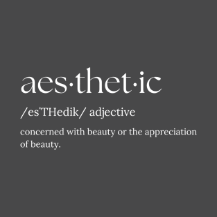 aesthetic definition T-Shirt