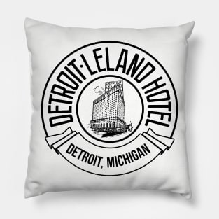 Leland Hotel (City Club) - Detroit Pillow