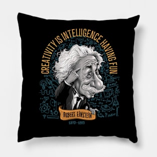 Albert Einstein Pillow