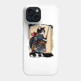 Japanese Cat Samurai Katana Catana - Cat lover Phone Case