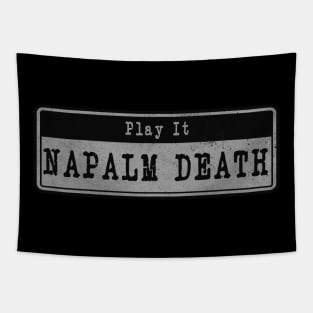 Napalm Death // Vintage Fanart Tapestry