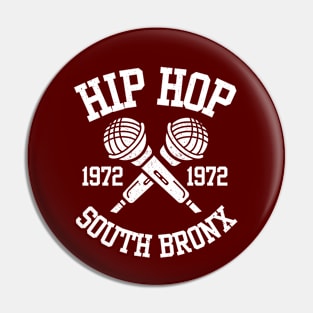 Hip Hop 1975 South Bronx Pin