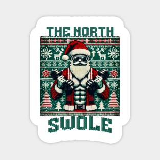 The North Swole | Funny Christmas Magnet