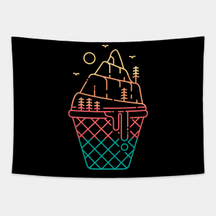 Ice Cream Adventure Tapestry