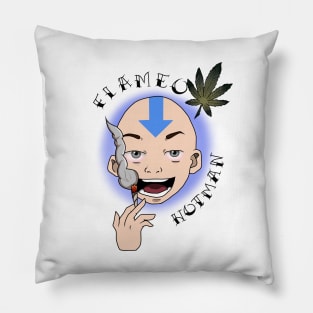 Stoner Aang- Flameo Hotman! Pillow