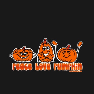 Peace Love & Pumpkin T-Shirt