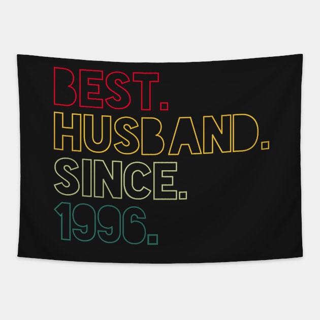 Best Husband Since 1996 - 26th wedding anniversary gift for him Tapestry by PlusAdore