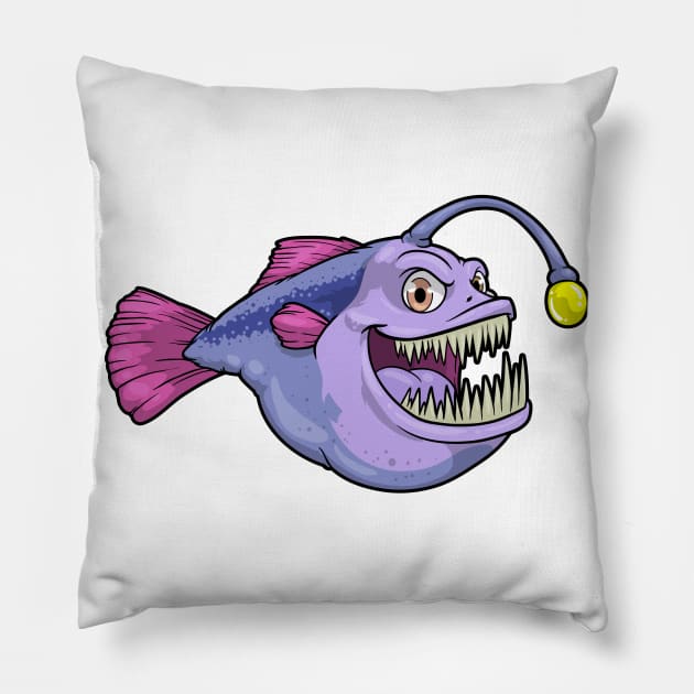 Angler Fish Pillow by Markus Schnabel