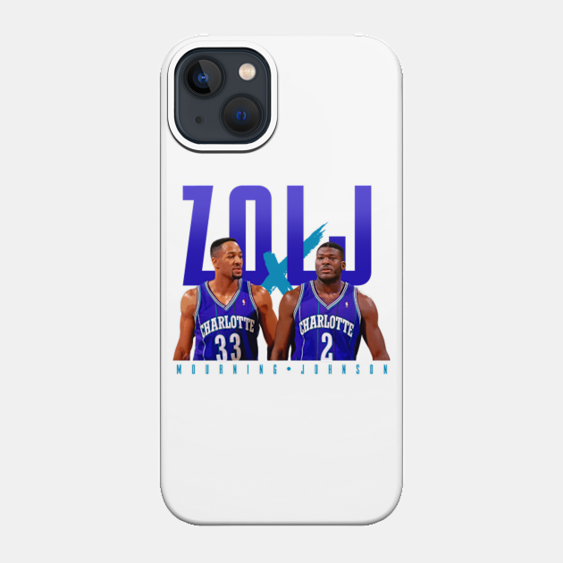 Alonzo Mourning x Larry Johnson - Alonzo Mourning Larry Johnson Charlotte - Phone Case