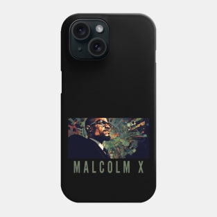 Malcolm X - Black History, Civil Rights Phone Case