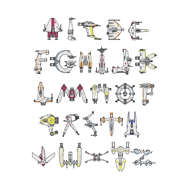 Starfighters A to Z by robbielee