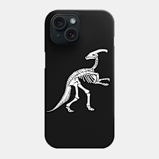 Terra Fossil Parasaurus Dinosaur White Phone Case