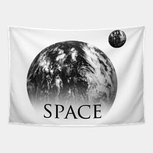 space earht for light shirt Tapestry