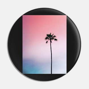 Palm trees, Tropical landscape palms, Sky, Nature print Pin