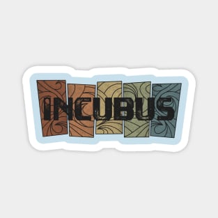 Incubus - Retro Pattern Magnet