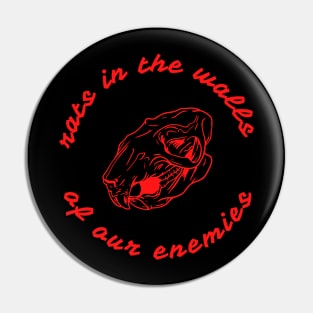 Rats in the walls / RED / Pin