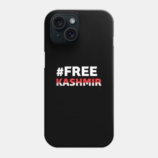 #FREEKASHMIR Pakistan Stands With Kashmir To Stop Bloodbath Phone Case