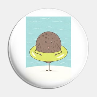 Floating Coconut Pin