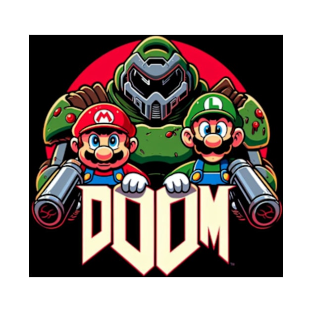 Doom Guy Crossover by The Doom Guy