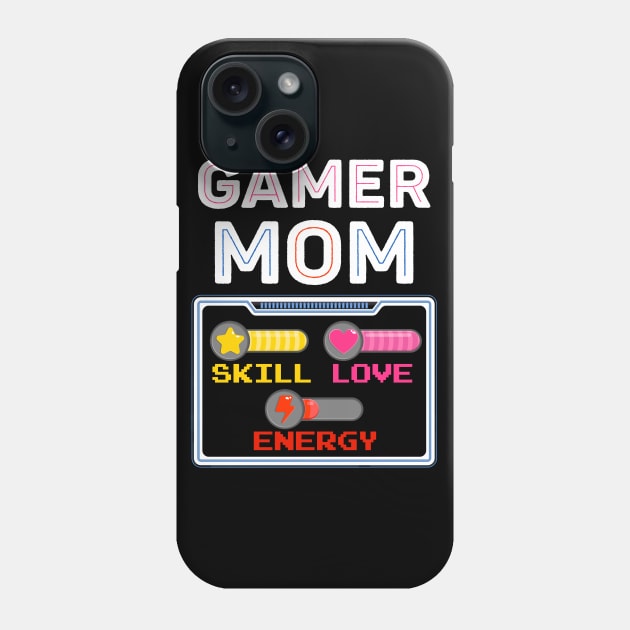 Gamer Mom Funny Phone Case by AllWellia