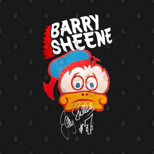 Barry Sheene 'Duck' Helmet Design by funkymonkeytees