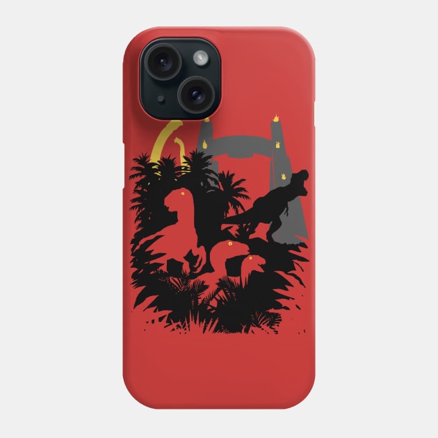 Welcome to Jurassic Park Phone Case by collinaraptor