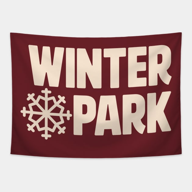 Winter Park Vintage Tapestry by please no