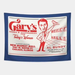 Al Bundy's Business Card - Gary's Shoes Tapestry