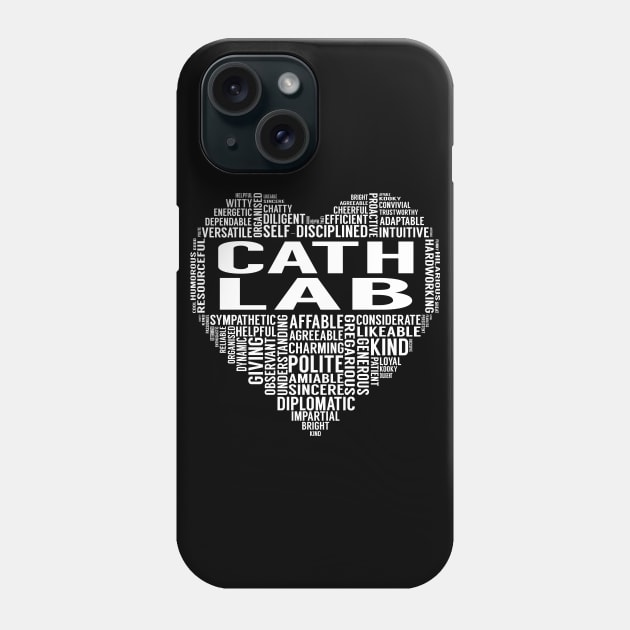 Cath Lab Heart Phone Case by LotusTee