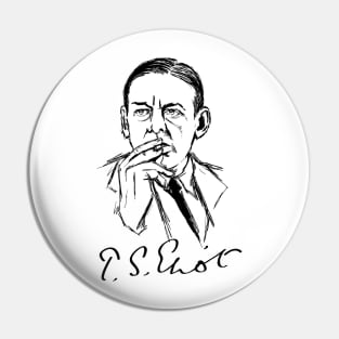 T S Eliot Pin