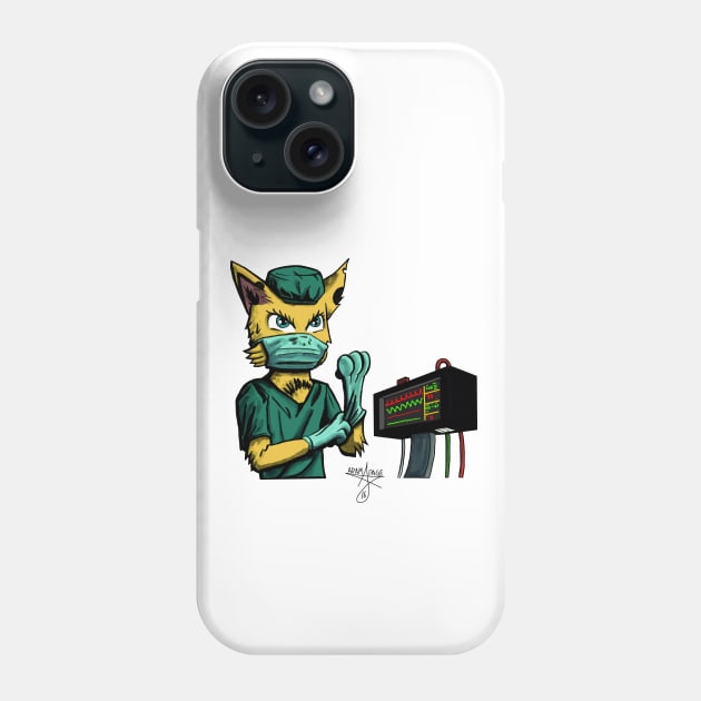 Cat Nurse Phone Case by adampage23