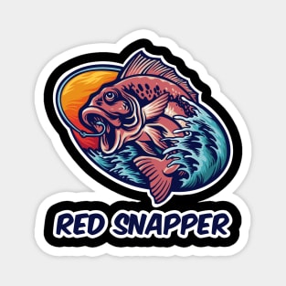 Red Snapper Magnet